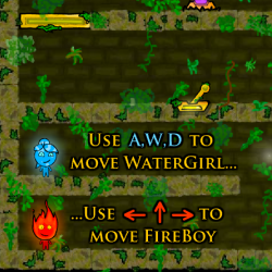 Fireboy and Watergirl in the Forest Temple